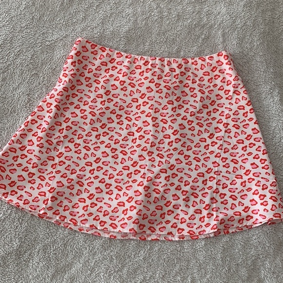Princess Polly Pink Leopard Skirt - Picture 3 of 5
